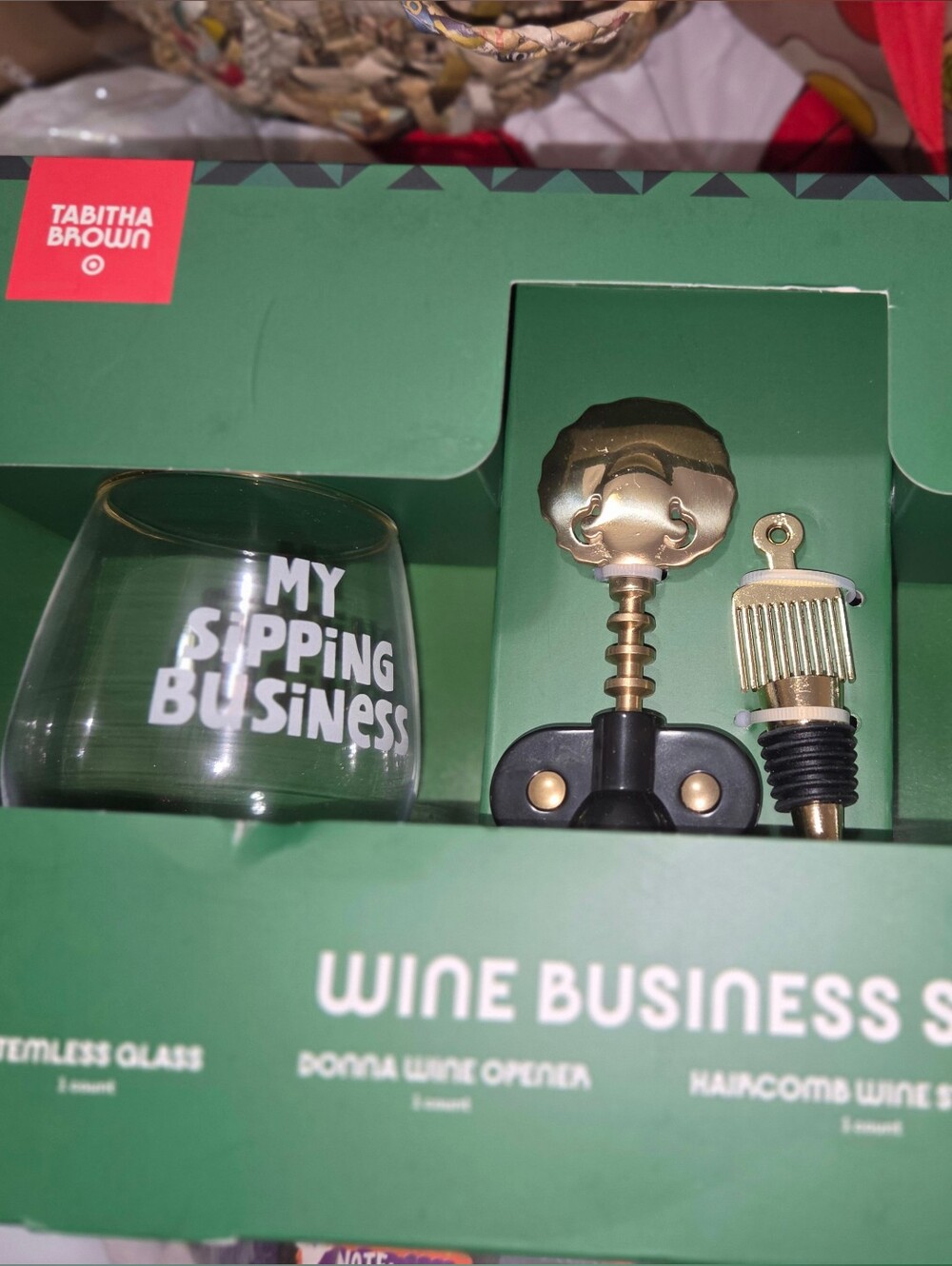 Tabitha Gold Wine Opener Set My sipping business